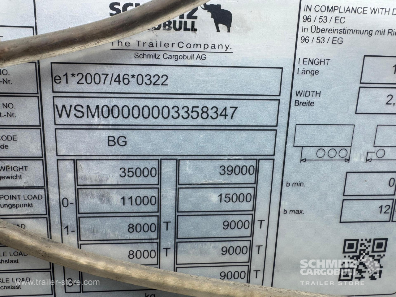 SCHMITZ Curtainsider Standard - Tenteli dorse: fotoğraf 2 SCHMITZ Curtainsider Standard - Tenteli dorse: fotoğraf 2