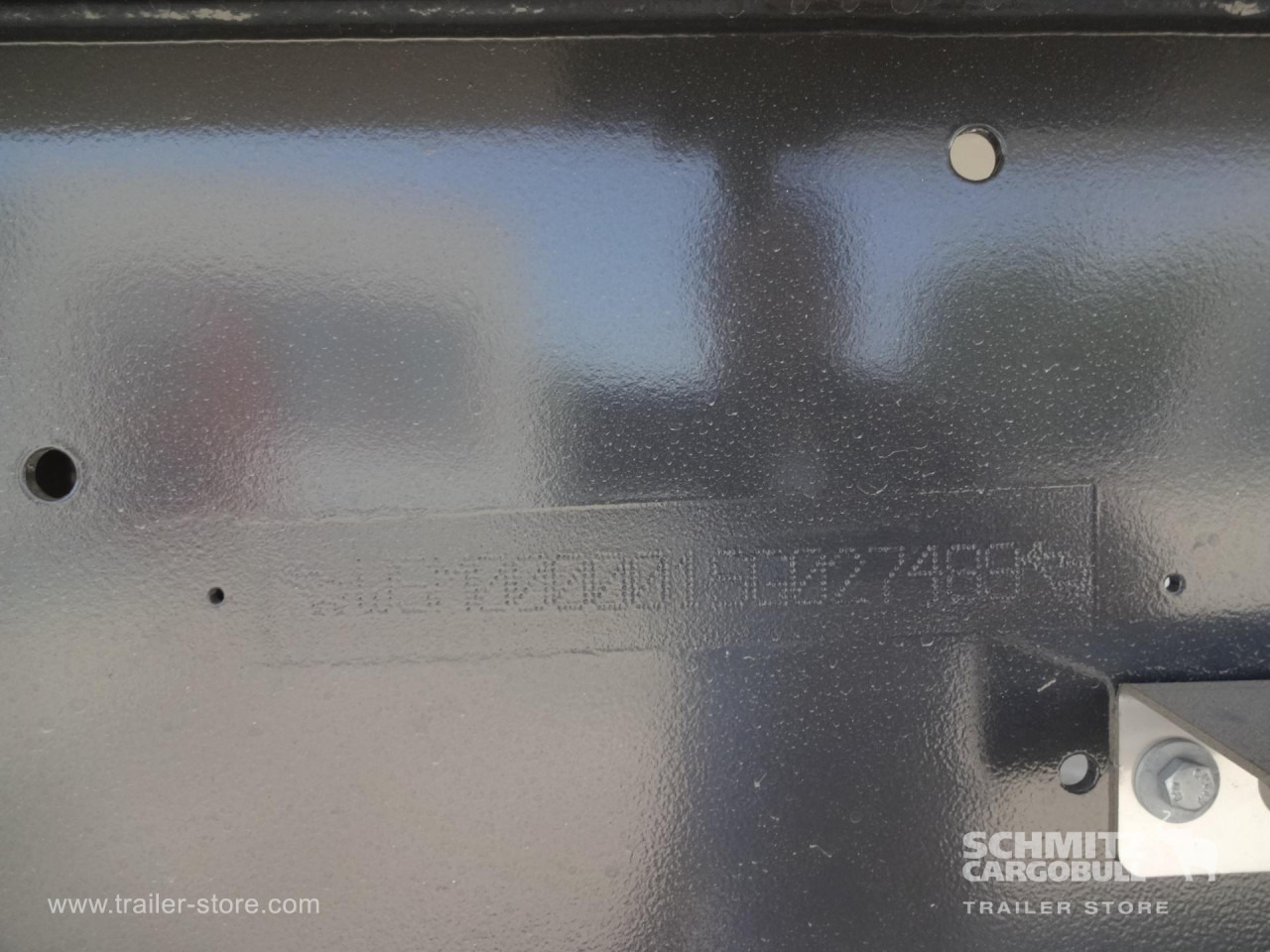 SCHMITZ Tipper Steel half pipe body 27m³ - Damperli dorse: fotoğraf 2 SCHMITZ Tipper Steel half pipe body 27m³ - Damperli dorse: fotoğraf 2