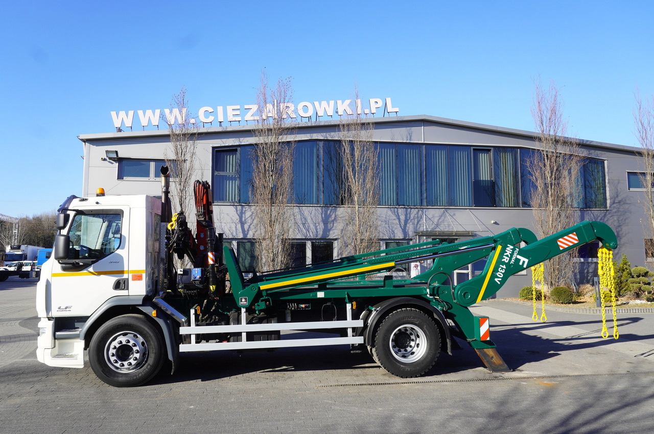 DAF LF 18.310 E6 / Skip loader Fornal NKR 130V / HDS HMF 735 K2 / Manual gearbox - Vinçli kamyon: fotoğraf 3 DAF LF 18.310 E6 / Skip loader Fornal NKR 130V / HDS HMF 735 K2 / Manual gearbox - Vinçli kamyon: fotoğraf 3