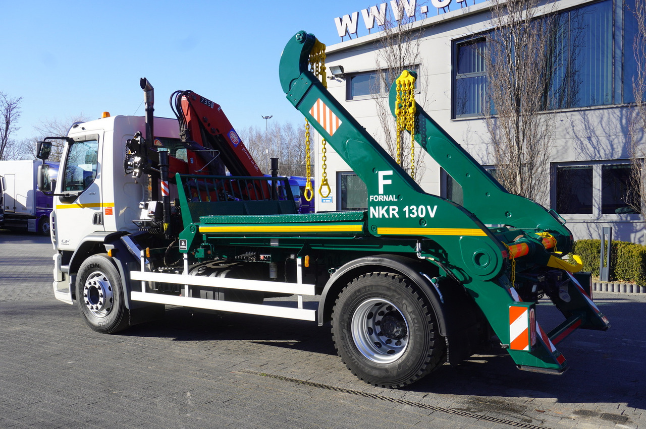 DAF LF 18.310 E6 / Skip loader Fornal NKR 130V / HDS HMF 735 K2 / Manual gearbox - Vinçli kamyon: fotoğraf 5 DAF LF 18.310 E6 / Skip loader Fornal NKR 130V / HDS HMF 735 K2 / Manual gearbox - Vinçli kamyon: fotoğraf 5