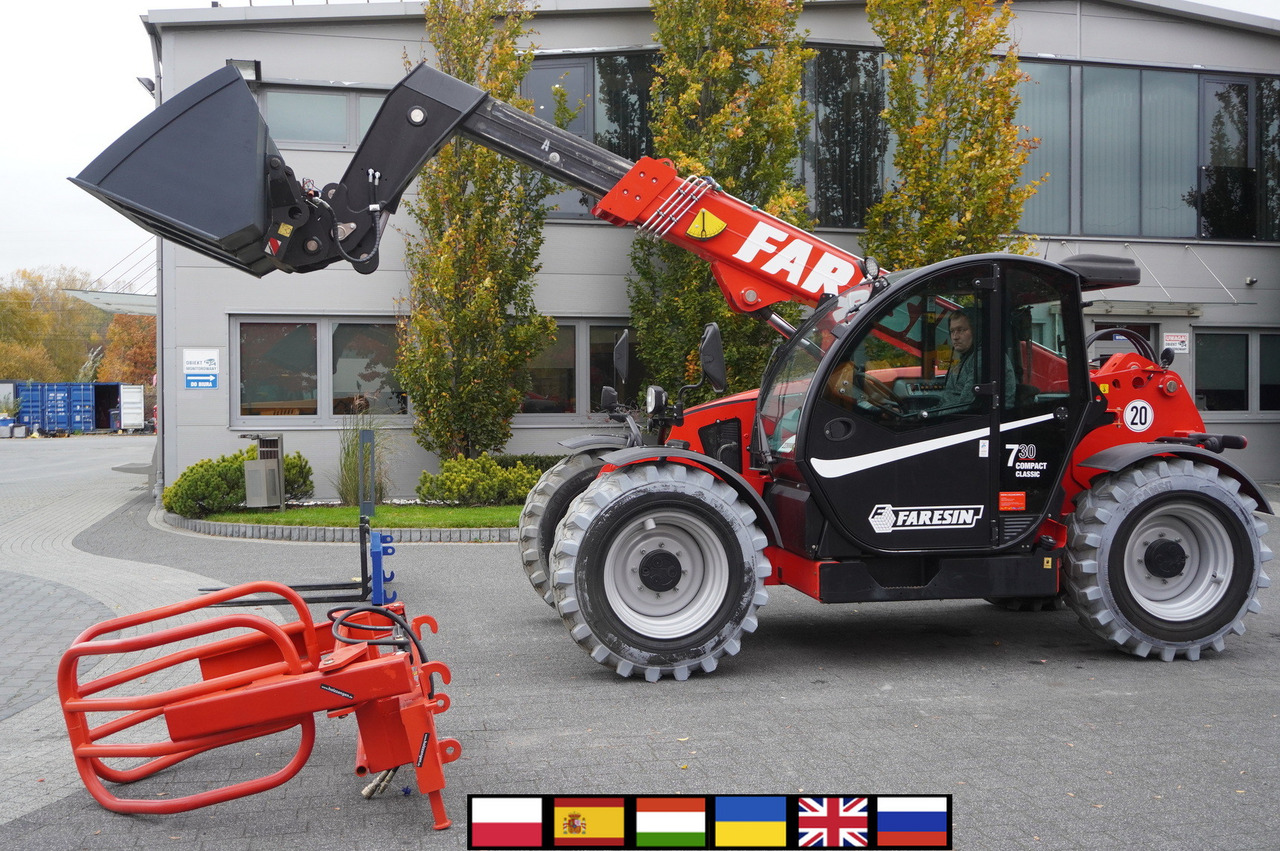 FARESIN 730C Classic 55 / 550 MTH !!! / 7 m reach / joystick - Teleskopik yükleyici: fotoğraf 1 FARESIN 730C Classic 55 / 550 MTH !!! / 7 m reach / joystick - Teleskopik yükleyici: fotoğraf 1