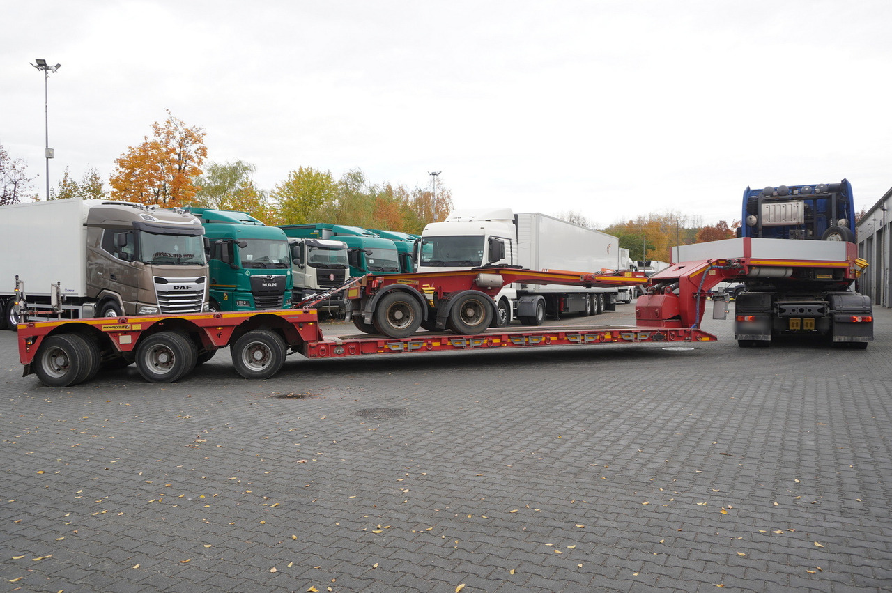 FAYMONVILLE F-S43-1ACA+D2 low bed Tief Bet semi-trailer / Load capacity 49 tons / Deck 15.5 m - Alçak çerçeveli platform dorse: fotoğraf 5 FAYMONVILLE F-S43-1ACA+D2 low bed Tief Bet semi-trailer / Load capacity 49 tons / Deck 15.5 m - Alçak çerçeveli platform dorse: fotoğraf 5