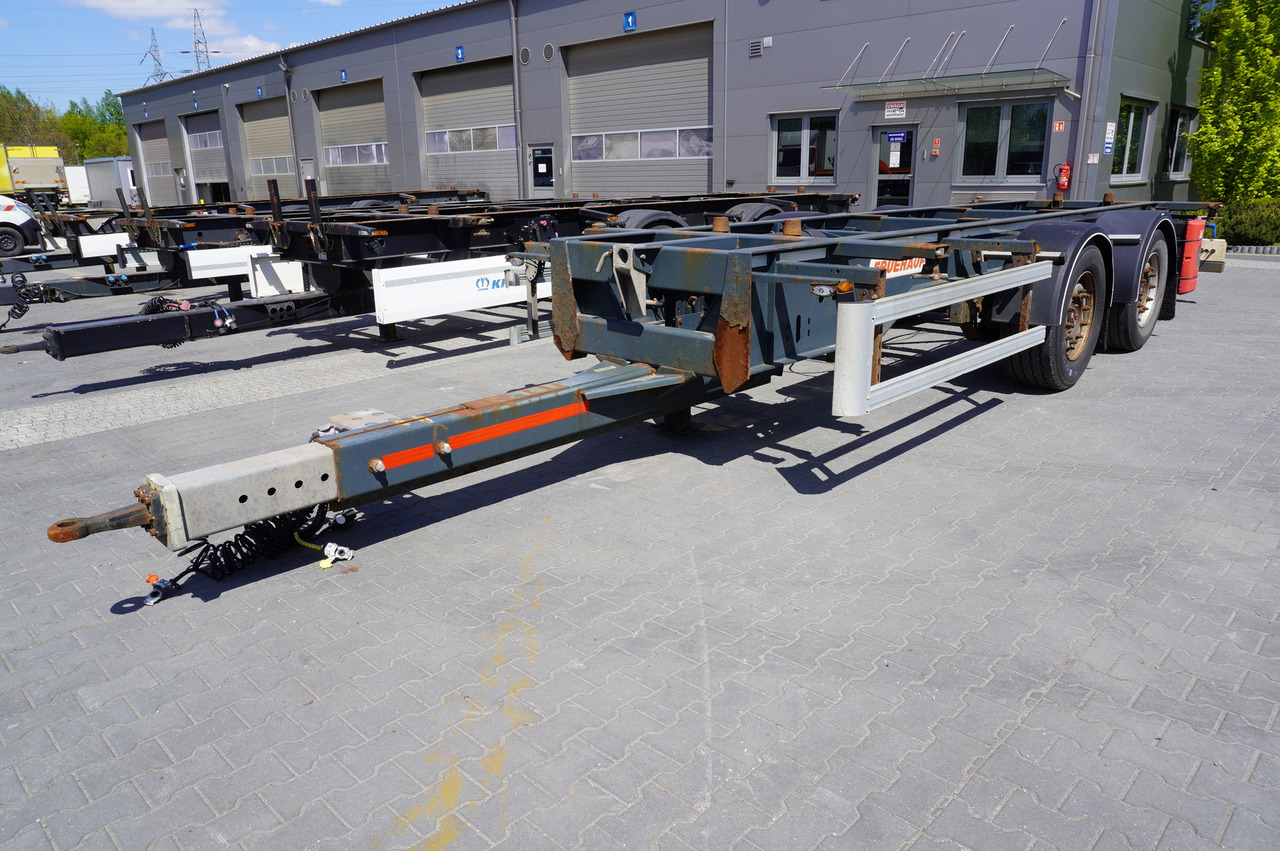 FRUEHAUF BDF / 18 t - Şasi römork: fotoğraf 1 FRUEHAUF BDF / 18 t - Şasi römork: fotoğraf 1