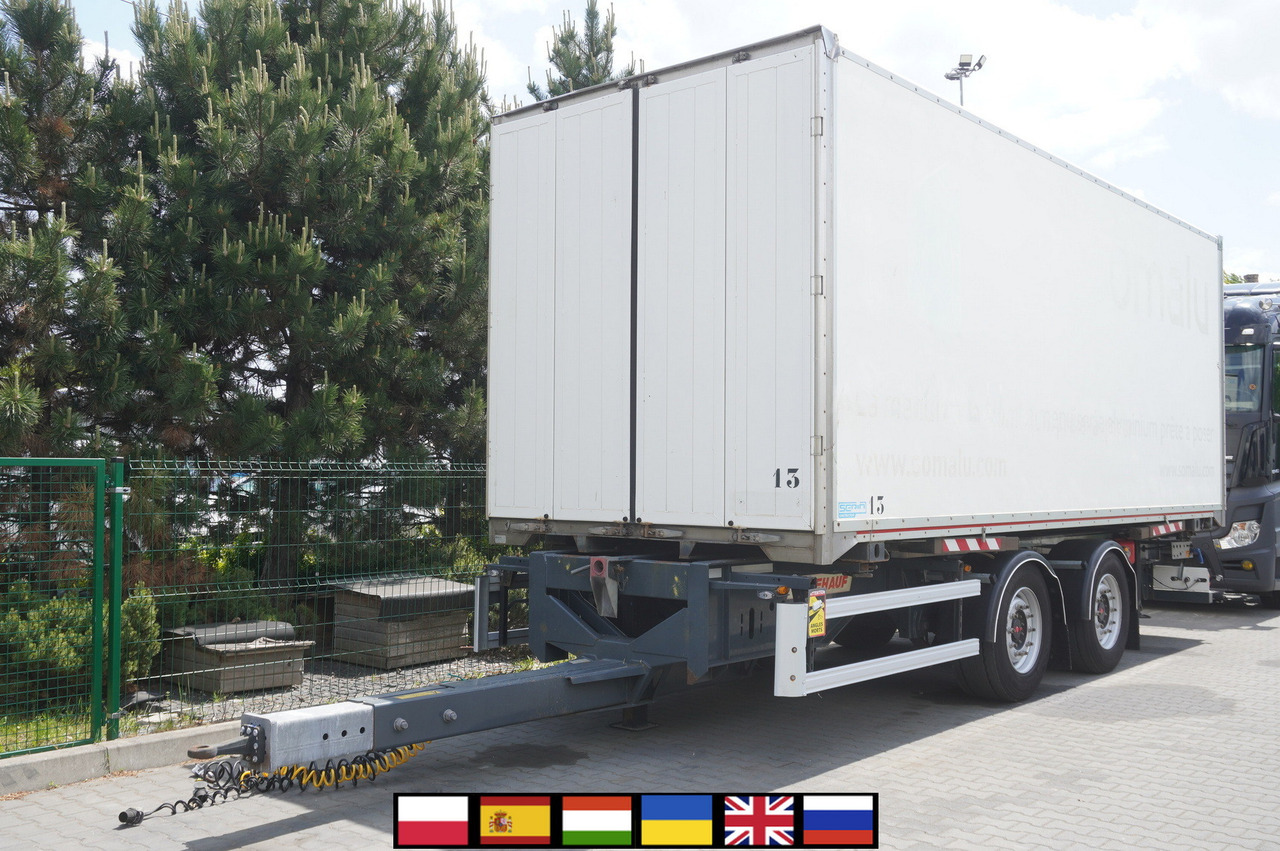 Fruehauf passthrough box trailer 18 EPAL / 2021 / SAF axles - Kapalı karoser römork: fotoğraf 1 Fruehauf passthrough box trailer 18 EPAL / 2021 / SAF axles - Kapalı karoser römork: fotoğraf 1