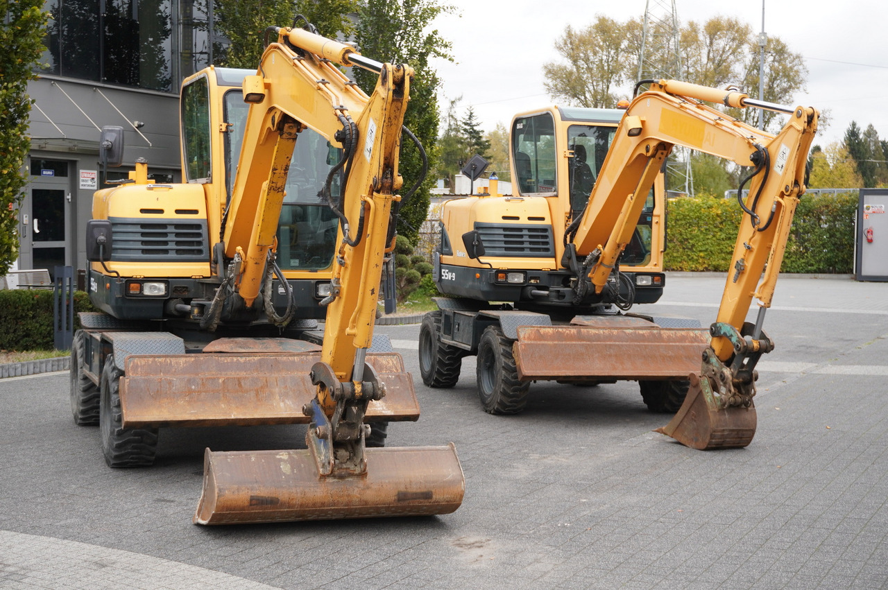 Hyundai Robex 55W-9 Wheeled Excavator 5.5t / 2pcs - Mini ekskavatör: fotoğraf 5 Hyundai Robex 55W-9 Wheeled Excavator 5.5t / 2pcs - Mini ekskavatör: fotoğraf 5