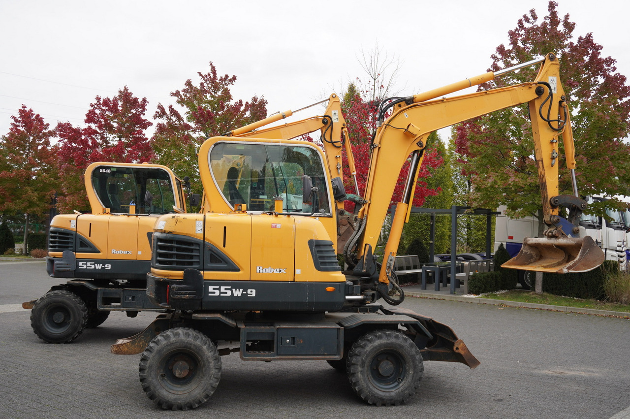 Hyundai Robex 55W-9 Wheeled Excavator 5.5t / 2pcs - Ekskavatör: fotoğraf 4 Hyundai Robex 55W-9 Wheeled Excavator 5.5t / 2pcs - Ekskavatör: fotoğraf 4