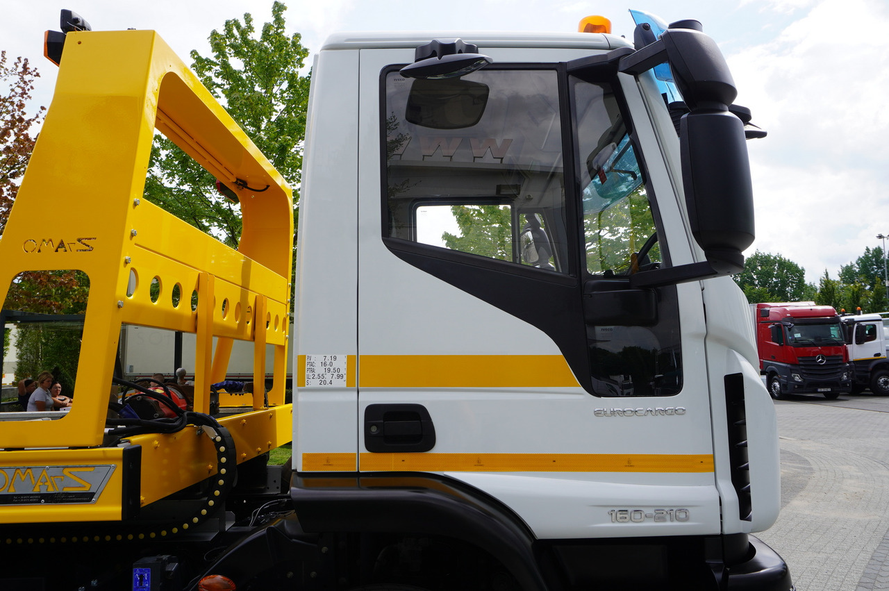 Çekici kamyonu IVECO Eurocargo 160-210 / 75,000 km! / OMARS lowered tow truck platform / Fork: fotoğraf 20