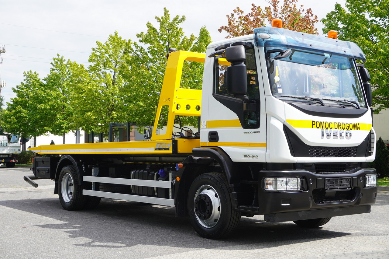 Çekici kamyonu IVECO Eurocargo 160-210 / 75,000 km! / OMARS lowered tow truck platform / Fork: fotoğraf 8