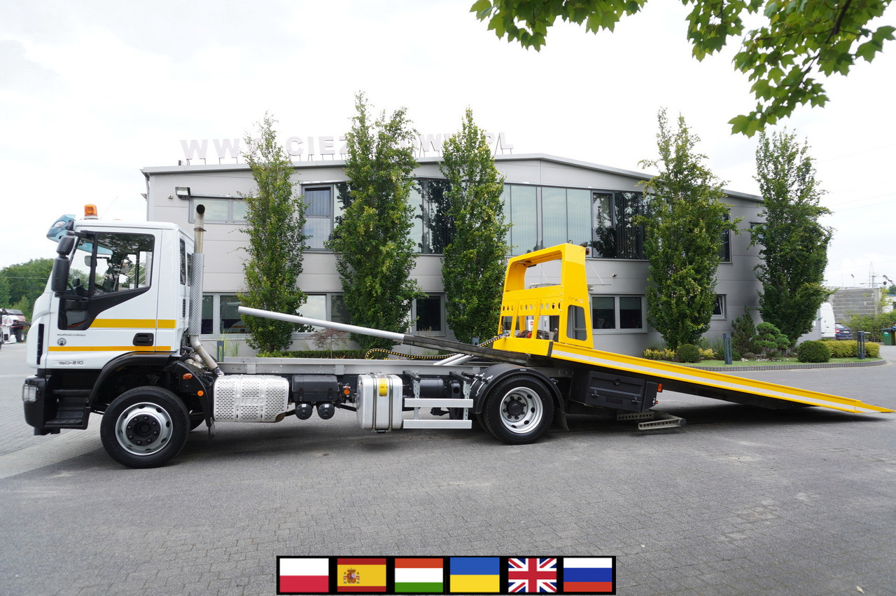 IVECO Eurocargo 160-210 / 75,000 km! / OMARS lowered tow truck platform / Fork - Çekici kamyonu: fotoğraf 1 IVECO Eurocargo 160-210 / 75,000 km! / OMARS lowered tow truck platform / Fork - Çekici kamyonu: fotoğraf 1