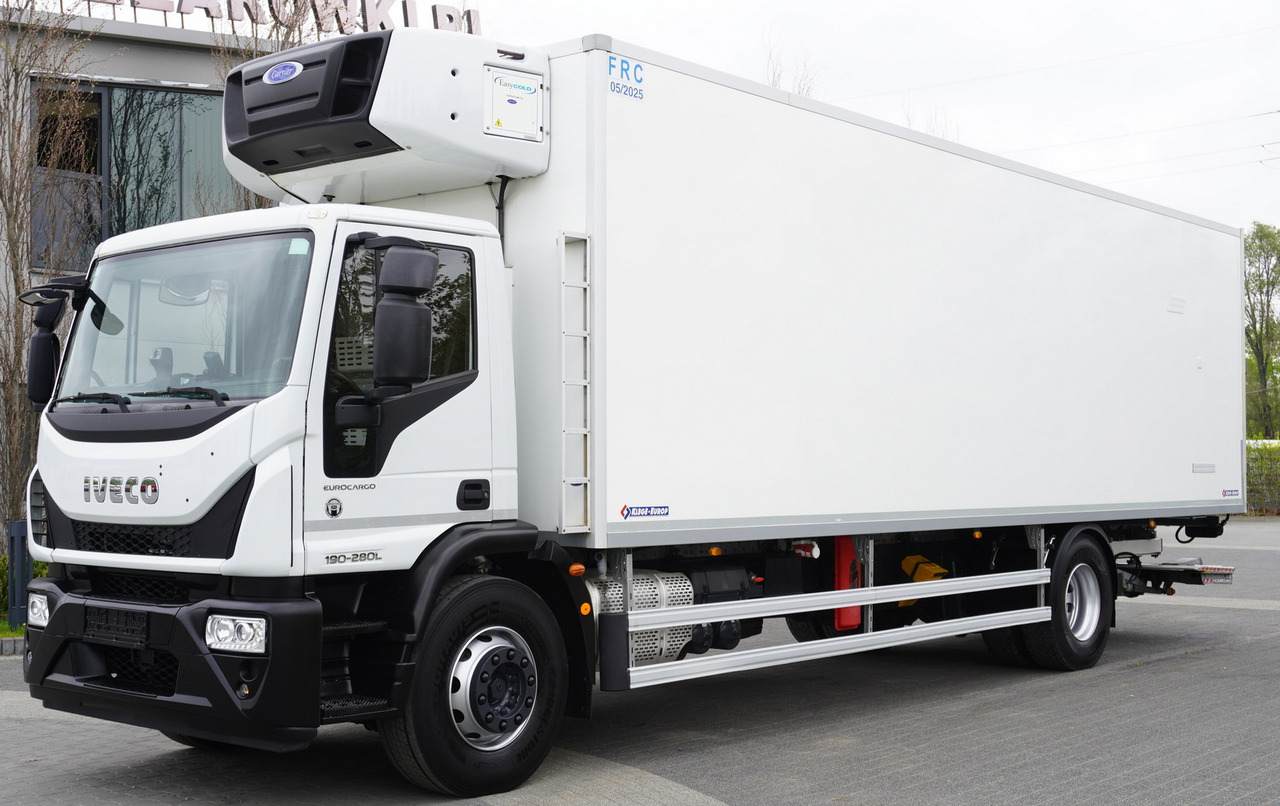IVECO Eurocargo 190-280L E6 4x2 / Refrigerator / Dhollandia DHSM.20 tail lift / 21 pallets - Refrijeratör kamyon: fotoğraf 1 IVECO Eurocargo 190-280L E6 4x2 / Refrigerator / Dhollandia DHSM.20 tail lift / 21 pallets - Refrijeratör kamyon: fotoğraf 1