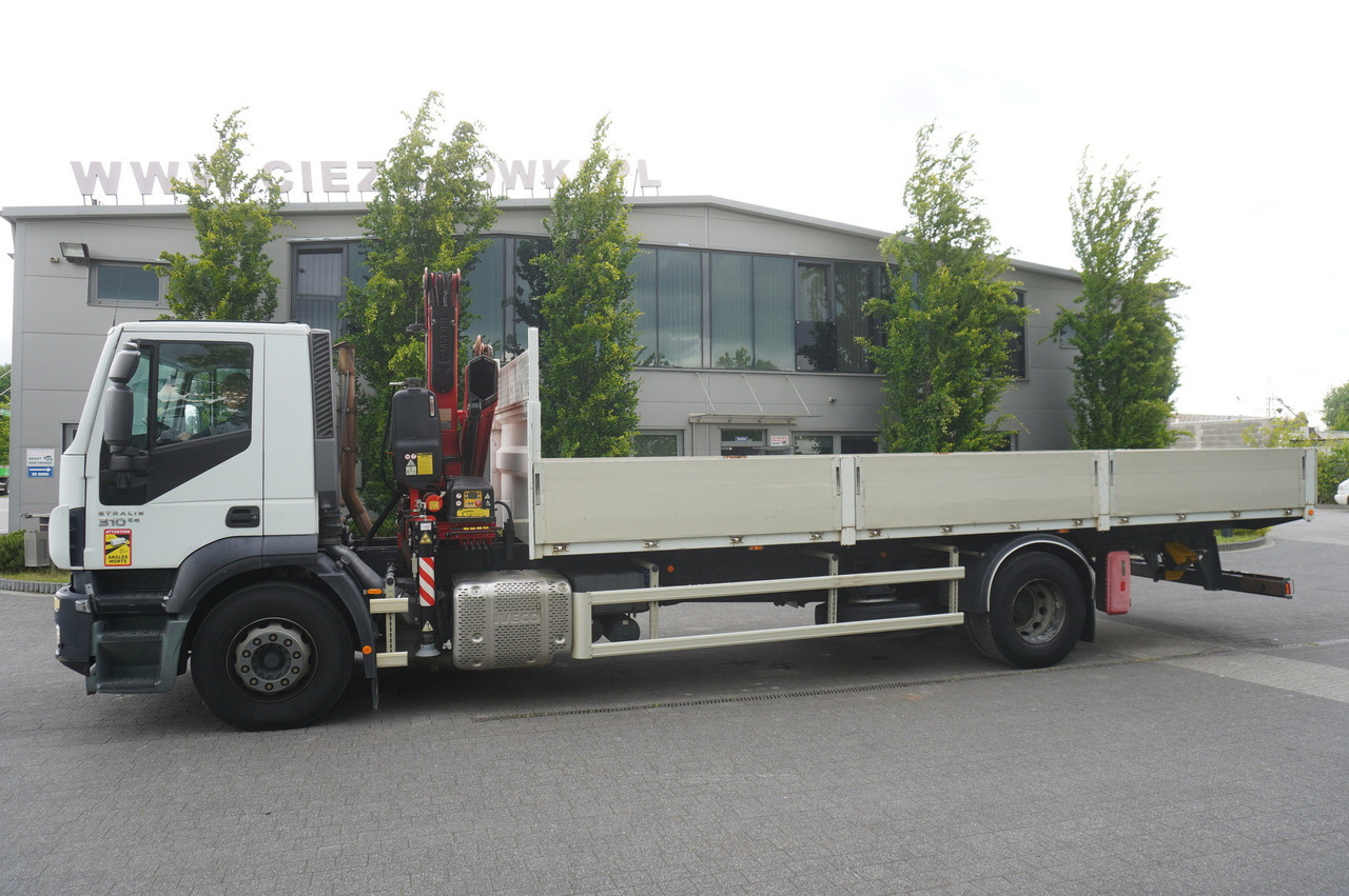IVECO STRALIS 19.310 E6 / Flatbed 19 EPAL / FASSI F135 / 225 MTH! / 5.7 T - Sal/ Açık kasa kamyon, Vinçli kamyon: fotoğraf 5 IVECO STRALIS 19.310 E6 / Flatbed 19 EPAL / FASSI F135 / 225 MTH! / 5.7 T - Sal/ Açık kasa kamyon, Vinçli kamyon: fotoğraf 5