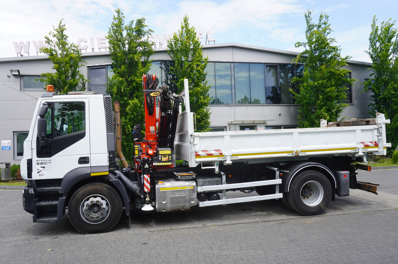 IVECO STRALIS 330 E6 / FASSI 195A 8.5 T / 3-side tipper - Vinçli kamyon: fotoğraf 3 IVECO STRALIS 330 E6 / FASSI 195A 8.5 T / 3-side tipper - Vinçli kamyon: fotoğraf 3