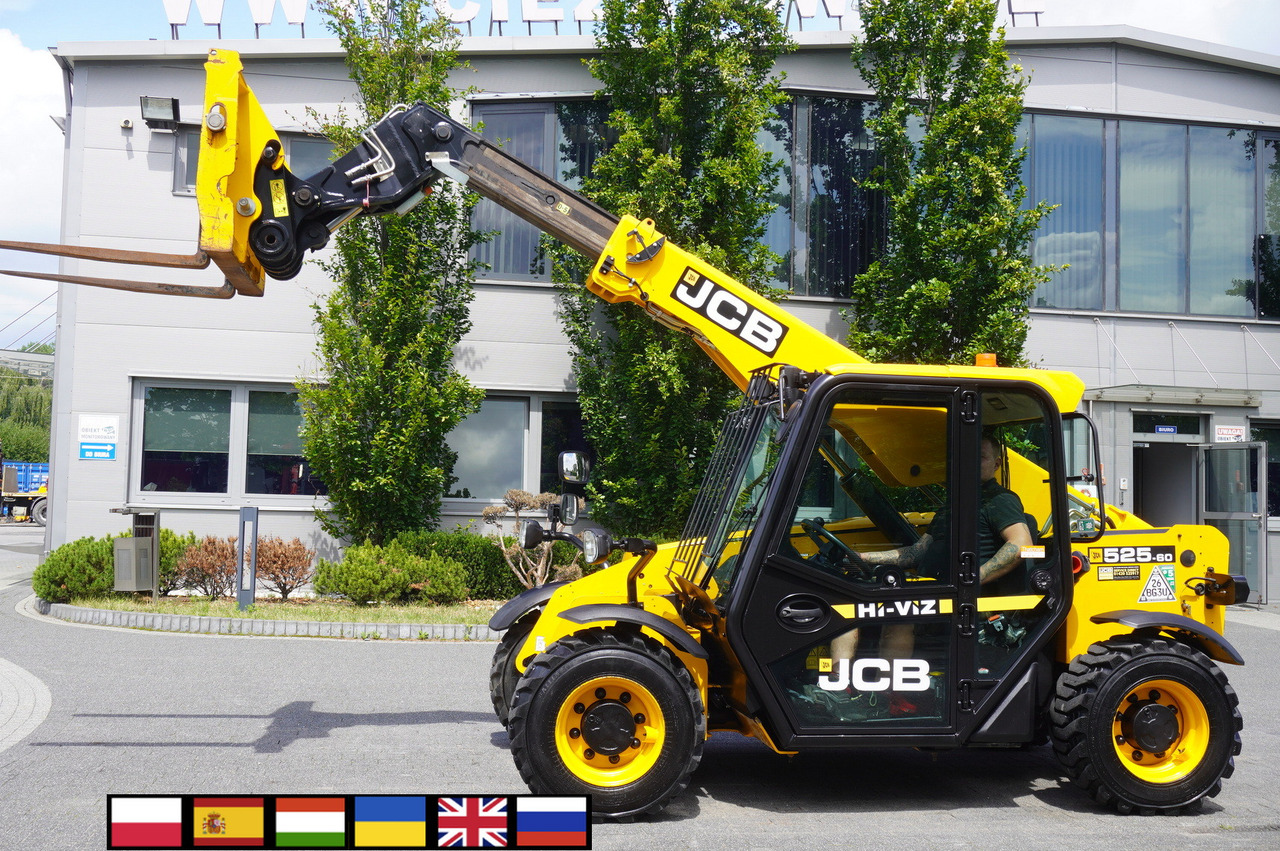JCB 525-60T5 / 2022 / 860 MTH! / 2.5 T / Reach 6 m / joystick - Teleskopik yükleyici: fotoğraf 1 JCB 525-60T5 / 2022 / 860 MTH! / 2.5 T / Reach 6 m / joystick - Teleskopik yükleyici: fotoğraf 1