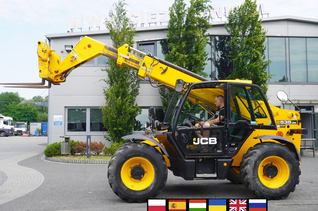 JCB 535-95 / 3.5 T / range 9.5 m / joystick / 2021 - Teleskopik tekerlekli yükleyici: fotoğraf 1 JCB 535-95 / 3.5 T / range 9.5 m / joystick / 2021 - Teleskopik tekerlekli yükleyici: fotoğraf 1