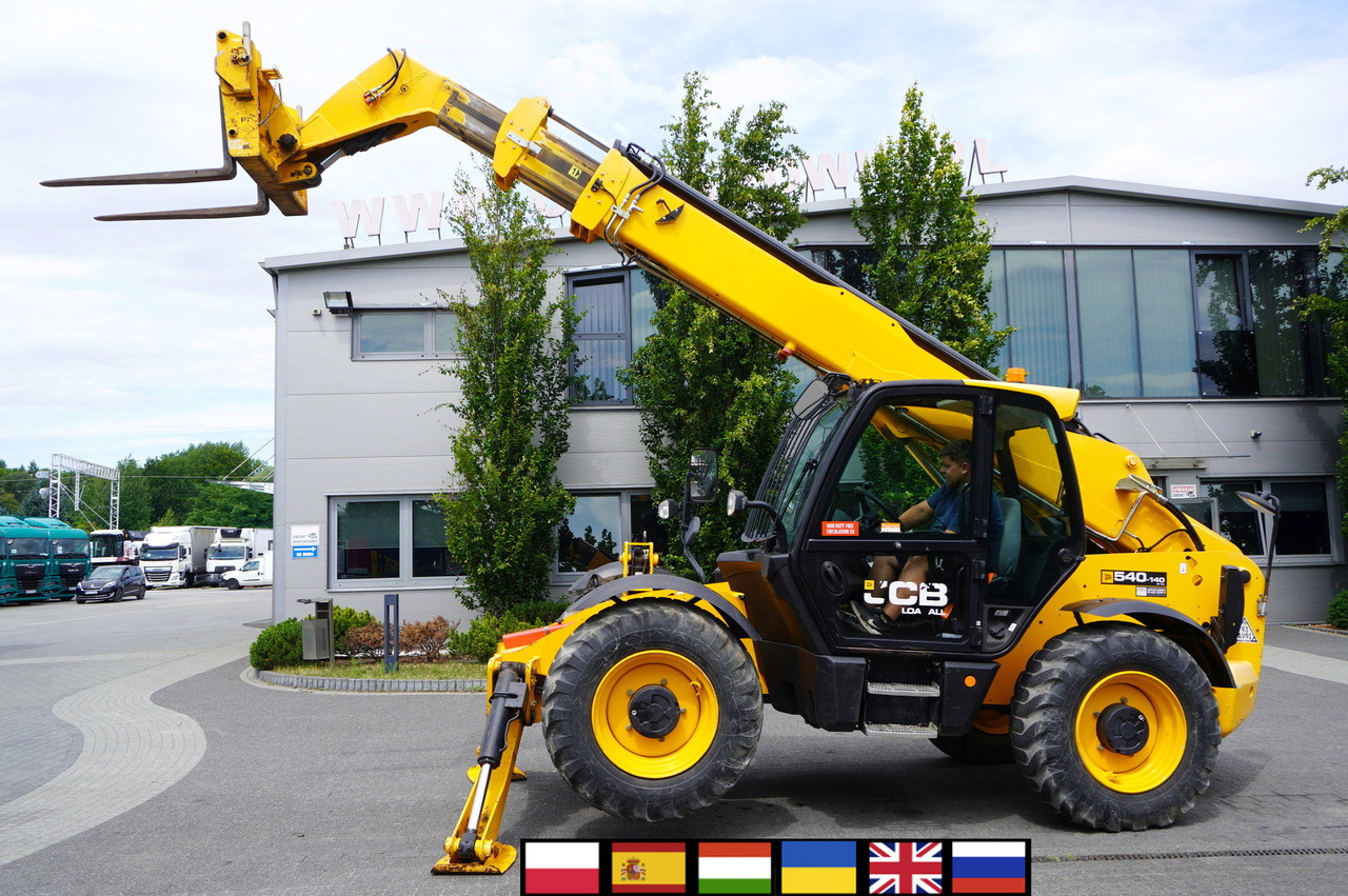 JCB 540-140 telescopic loader / 14 m range / 1800 MTH - Teleskopik yükleyici: fotoğraf 1 JCB 540-140 telescopic loader / 14 m range / 1800 MTH - Teleskopik yükleyici: fotoğraf 1