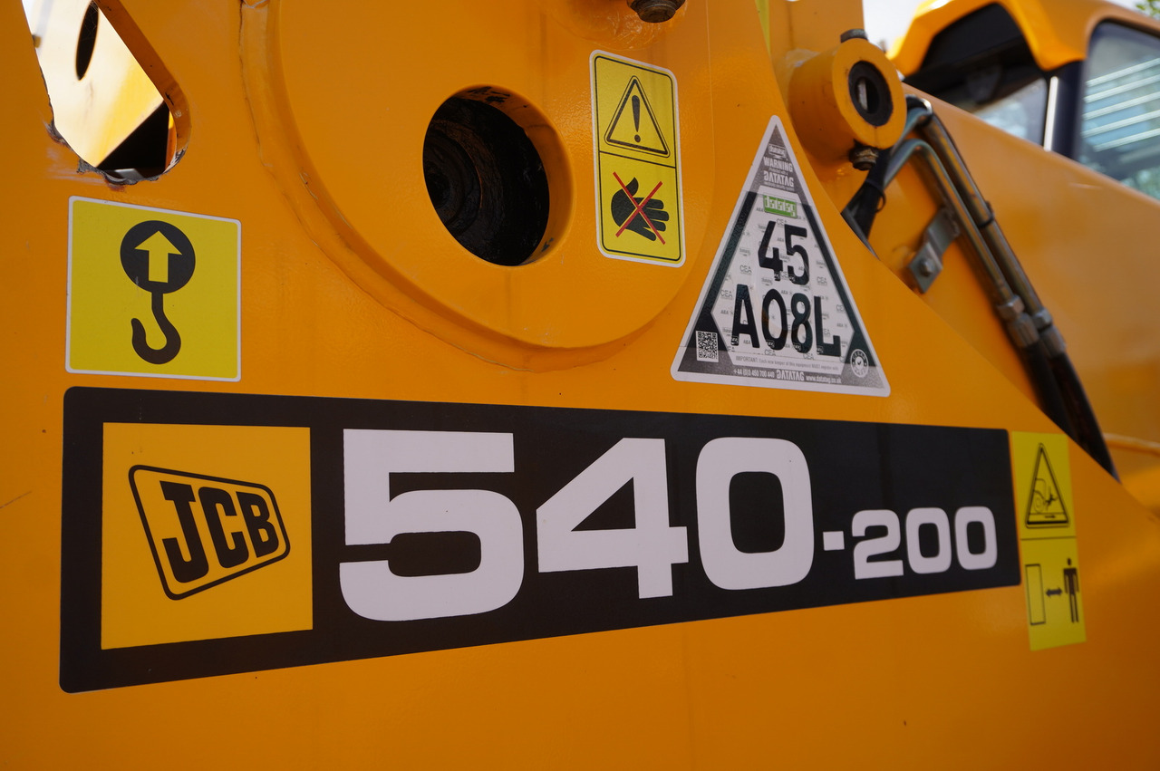 JCB 540-200 Telescopic Loader / 20 m reach / joystick / 2 units - Teleskopik yükleyici: fotoğraf 5 JCB 540-200 Telescopic Loader / 20 m reach / joystick / 2 units - Teleskopik yükleyici: fotoğraf 5