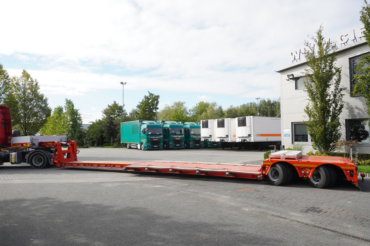 KÄSSBOHRER LB2 TIEF-BETT low loader semi-trailer / 16.5 m / Extendable semi-trailer / steered axles / 2 units - Alçak çerçeveli platform dorse: fotoğraf 5 KÄSSBOHRER LB2 TIEF-BETT low loader semi-trailer / 16.5 m / Extendable semi-trailer / steered axles / 2 units - Alçak çerçeveli platform dorse: fotoğraf 5