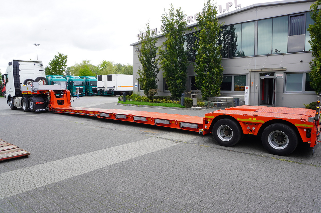 KÄSSBOHRER LB2 TIEF-BETT low loader semi-trailer / 16.5 m / Extendable semi-trailer / steered axles / 2 units - Alçak çerçeveli platform dorse: fotoğraf 5 KÄSSBOHRER LB2 TIEF-BETT low loader semi-trailer / 16.5 m / Extendable semi-trailer / steered axles / 2 units - Alçak çerçeveli platform dorse: fotoğraf 5
