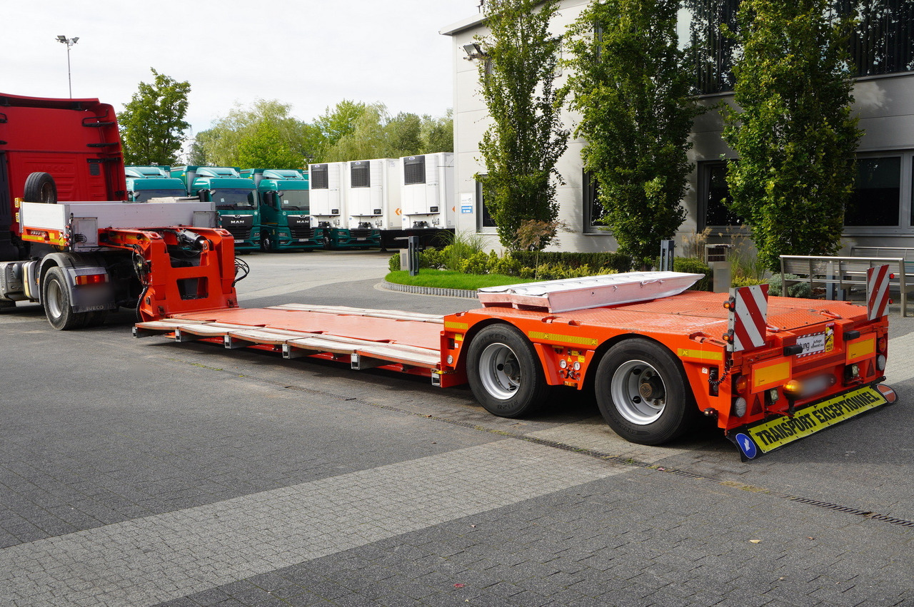 KÄSSBOHRER LB2 TIEF-BETT low loader semi-trailer / 16.5 m / Extendable semi-trailer / steered axles / 2 units - Alçak çerçeveli platform dorse: fotoğraf 4 KÄSSBOHRER LB2 TIEF-BETT low loader semi-trailer / 16.5 m / Extendable semi-trailer / steered axles / 2 units - Alçak çerçeveli platform dorse: fotoğraf 4