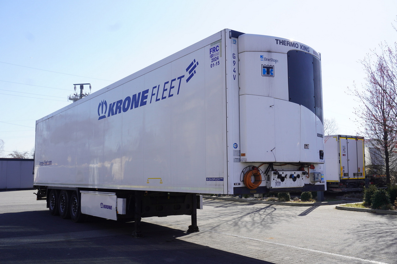 KRONE refrigerated semi-trailer / Thermoking SLXE 300 / 30 tons load capacity - Frigorifik dorse: fotoğraf 1 KRONE refrigerated semi-trailer / Thermoking SLXE 300 / 30 tons load capacity - Frigorifik dorse: fotoğraf 1