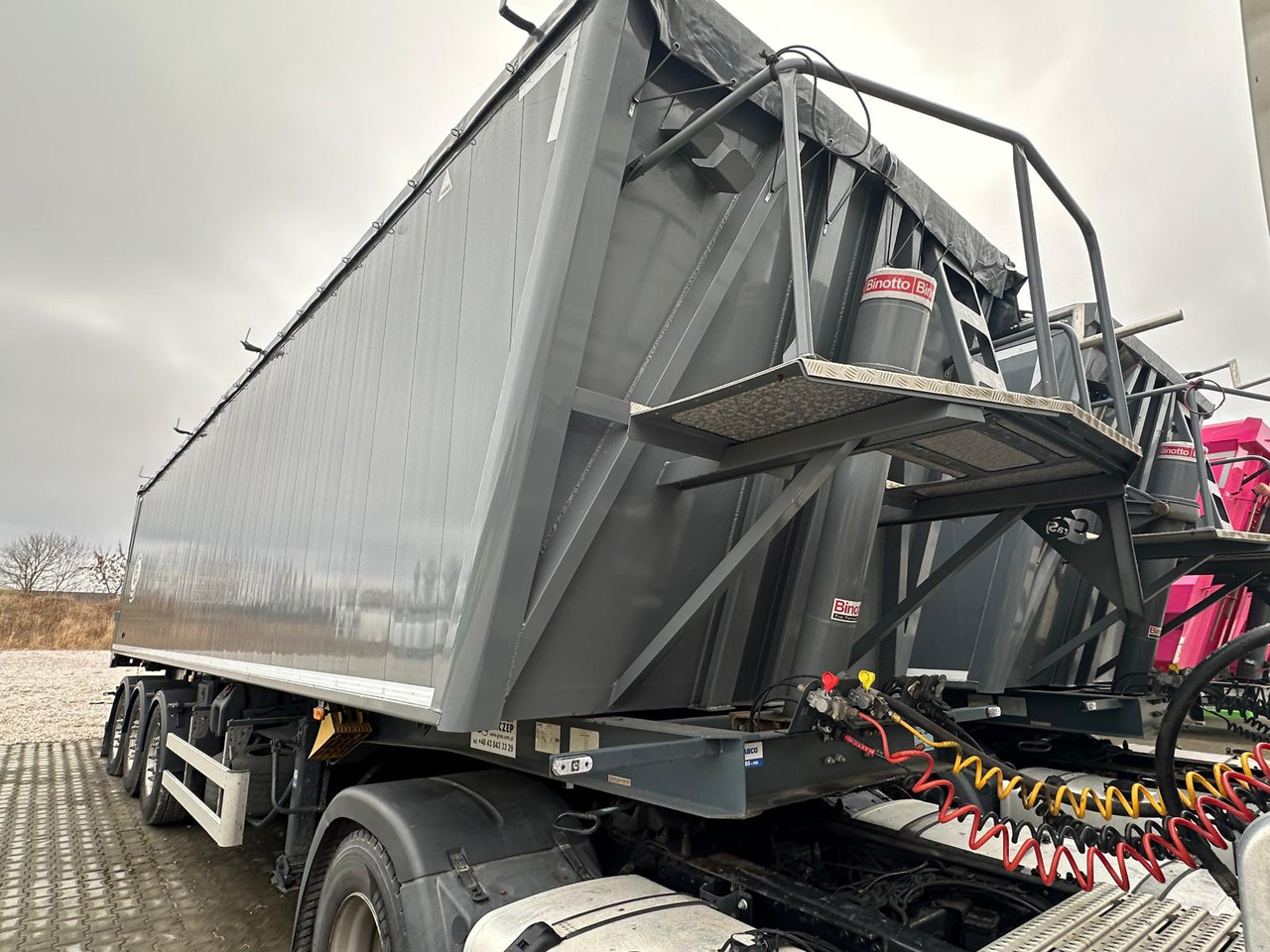 LEGRAS GS tipper / 50 m3 semi-trailer! / 2023 / 2 units - Damperli dorse: fotoğraf 5 LEGRAS GS tipper / 50 m3 semi-trailer! / 2023 / 2 units - Damperli dorse: fotoğraf 5