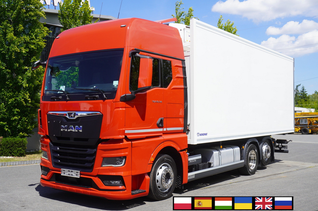 MAN MAN TGX 26.510 / 2022 / NEW Krone bitemperature refrigerated truck / Carrier Supra 850 MT / 4 units - Refrijeratör kamyon: fotoğraf 1 MAN MAN TGX 26.510 / 2022 / NEW Krone bitemperature refrigerated truck / Carrier Supra 850 MT / 4 units - Refrijeratör kamyon: fotoğraf 1