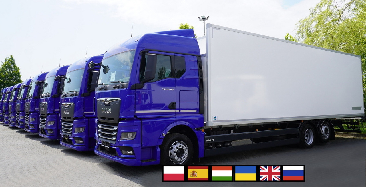 MAN New MAN TGX 26.400 / NEW IGLOOCAR refrigerator 20 pallets / 6×2 / 2024 / 2 units - Izotermik kamyon: fotoğraf 1 MAN New MAN TGX 26.400 / NEW IGLOOCAR refrigerator 20 pallets / 6×2 / 2024 / 2 units - Izotermik kamyon: fotoğraf 1