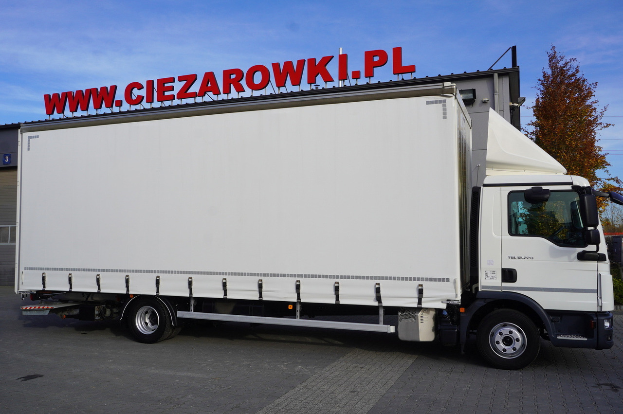 MAN TGL 12.220 / Curtainsider 19 EPAL / 140 tho. km - Tenteli kamyon: fotoğraf 3 MAN TGL 12.220 / Curtainsider 19 EPAL / 140 tho. km - Tenteli kamyon: fotoğraf 3