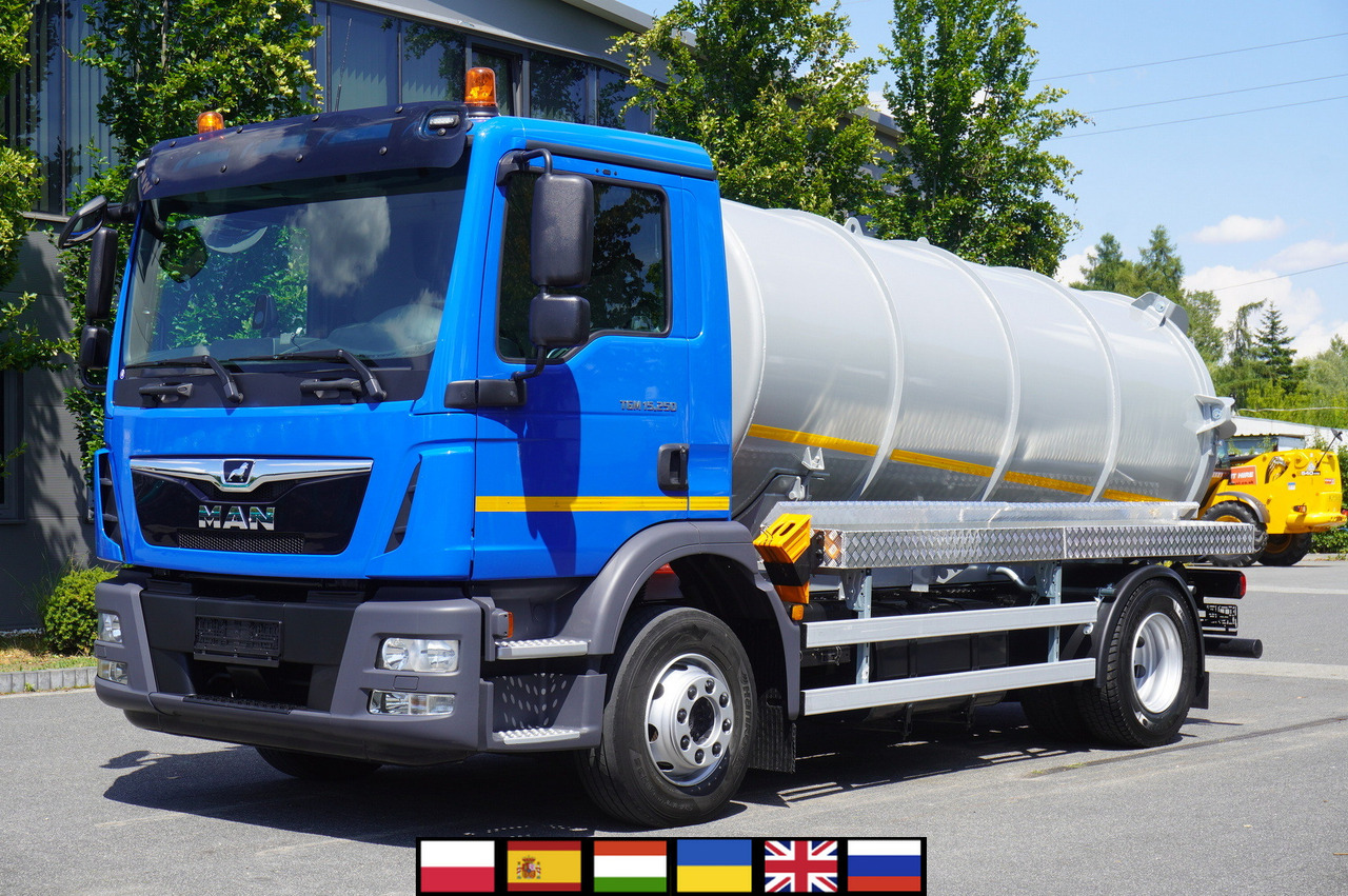 MAN TGM 15.250 / NEW septic tank (07/2025) superstructure 8000 l / 160 tho. km - Sıvı gübre tankeri: fotoğraf 1 MAN TGM 15.250 / NEW septic tank (07/2025) superstructure 8000 l / 160 tho. km - Sıvı gübre tankeri: fotoğraf 1