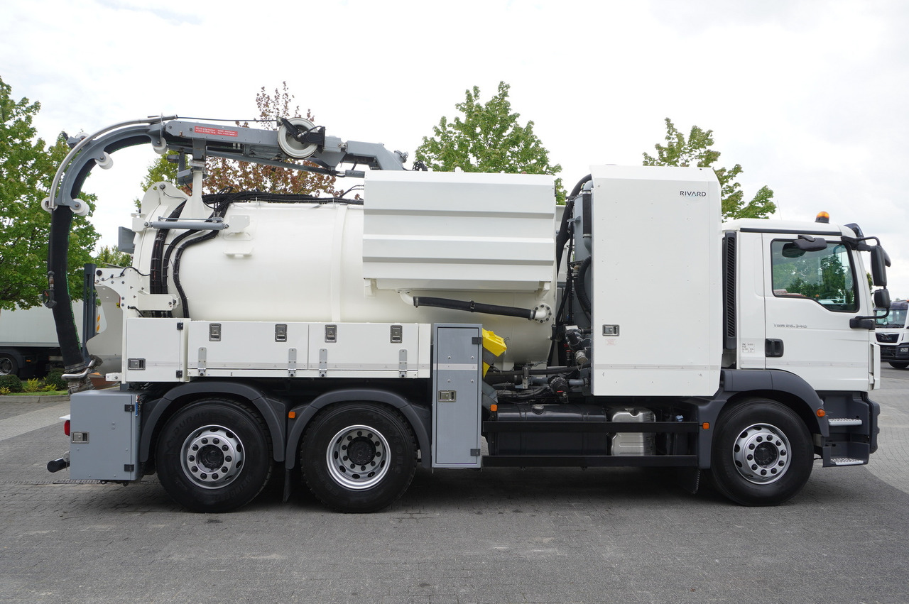 MAN TGM 26.340 E6 / RIVARD sewage cleaner 11.8 m3 / 170 tho. km / steered axle - Vidanjör: fotoğraf 2 MAN TGM 26.340 E6 / RIVARD sewage cleaner 11.8 m3 / 170 tho. km / steered axle - Vidanjör: fotoğraf 2