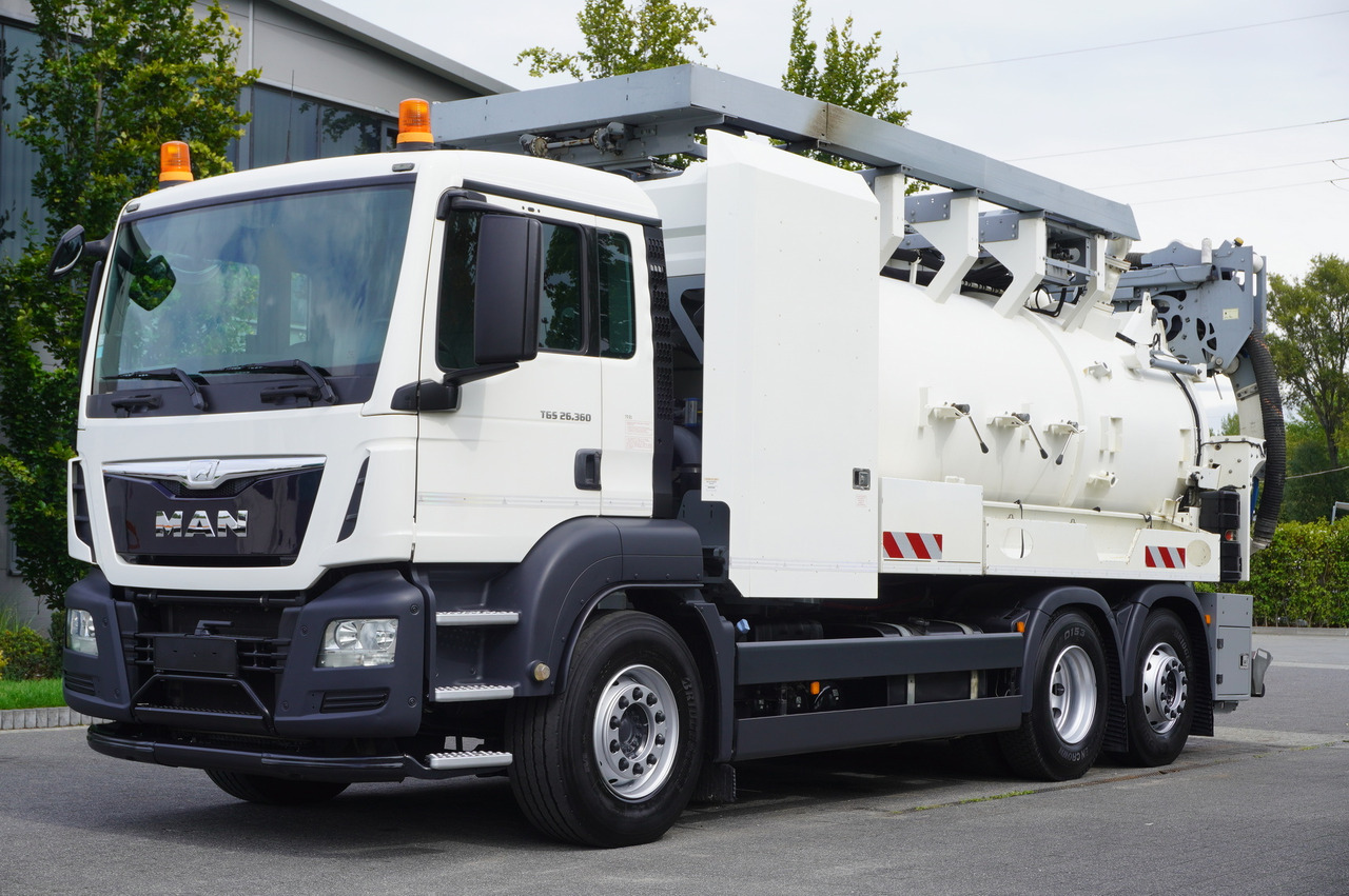 MAN TGS 26.360 E6 / RIVARD sewage cleaner 18 m3 / 115 tho. km / steering axle / 2 units - Vidanjör: fotoğraf 2 MAN TGS 26.360 E6 / RIVARD sewage cleaner 18 m3 / 115 tho. km / steering axle / 2 units - Vidanjör: fotoğraf 2