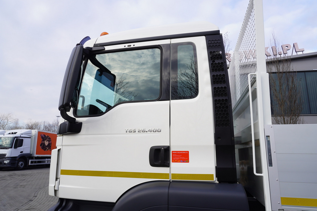 Sal/ Açık kasa kamyon, Vinçli kamyon MAN TGS 26.400 / HDS HIAB 244 EP-4 HIDUO 8500 kg / 6x4: fotoğraf 7