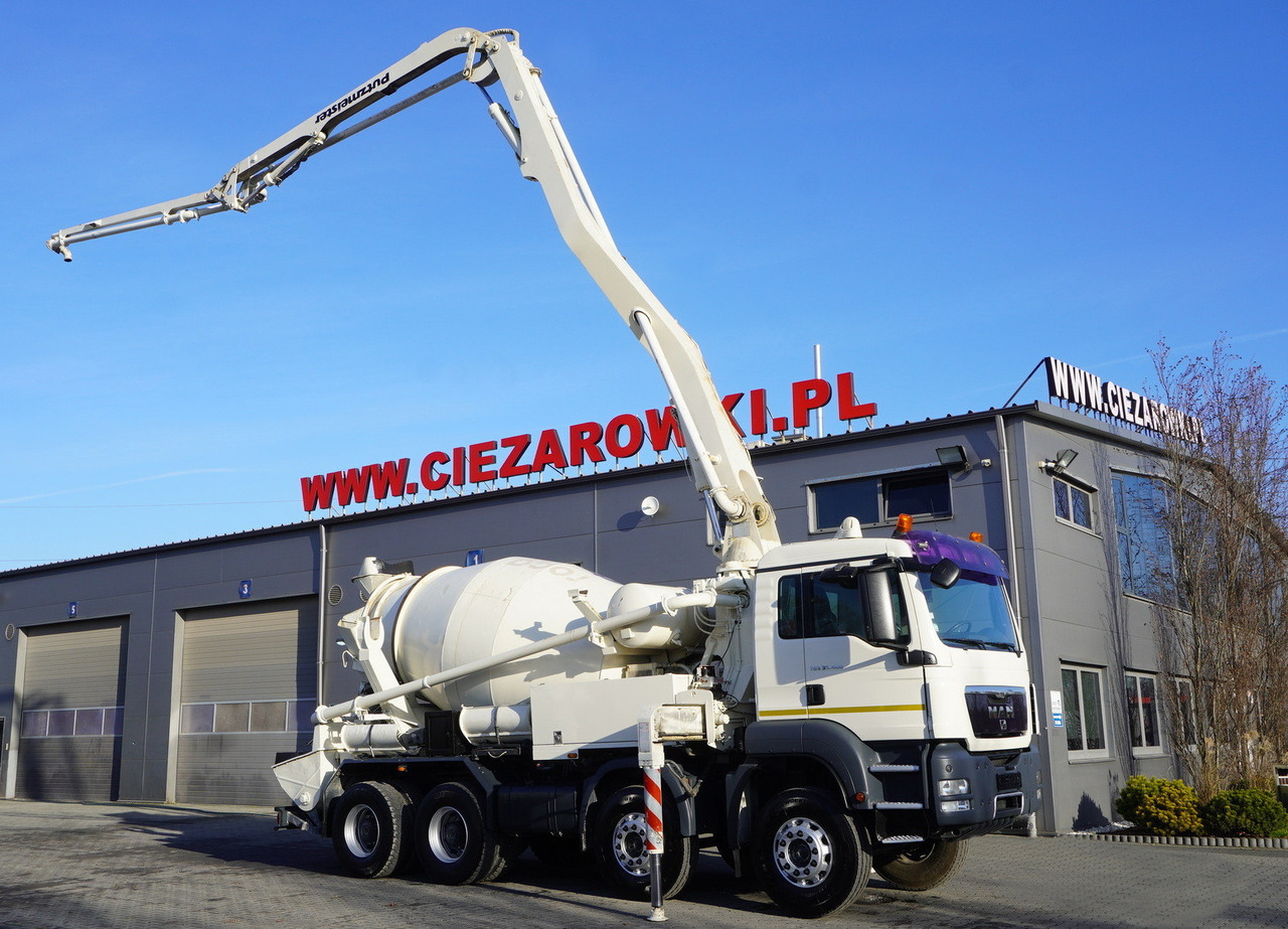 MAN TGS 32.400 8x4 Concrete Mixer Pump truck / 426 MTH !!! / 18 meters - Mobil beton pompası: fotoğraf 1 MAN TGS 32.400 8x4 Concrete Mixer Pump truck / 426 MTH !!! / 18 meters - Mobil beton pompası: fotoğraf 1