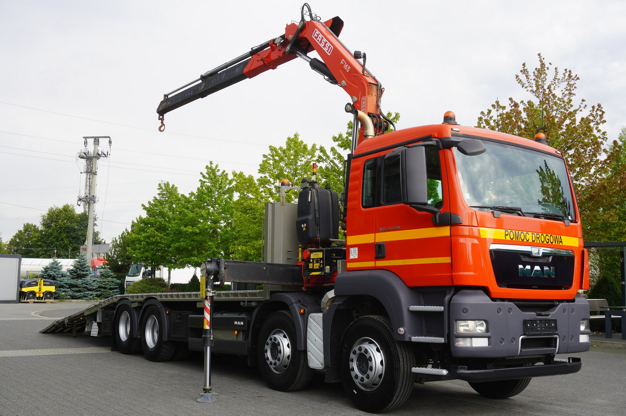 MAN TGS 35.360 E5 8x2 / FASSI F165 / 5.4 T cap. / 8.25 m reach - Araba taşıyıcı kamyon, Vinçli kamyon: fotoğraf 2 MAN TGS 35.360 E5 8x2 / FASSI F165 / 5.4 T cap. / 8.25 m reach - Araba taşıyıcı kamyon, Vinçli kamyon: fotoğraf 2