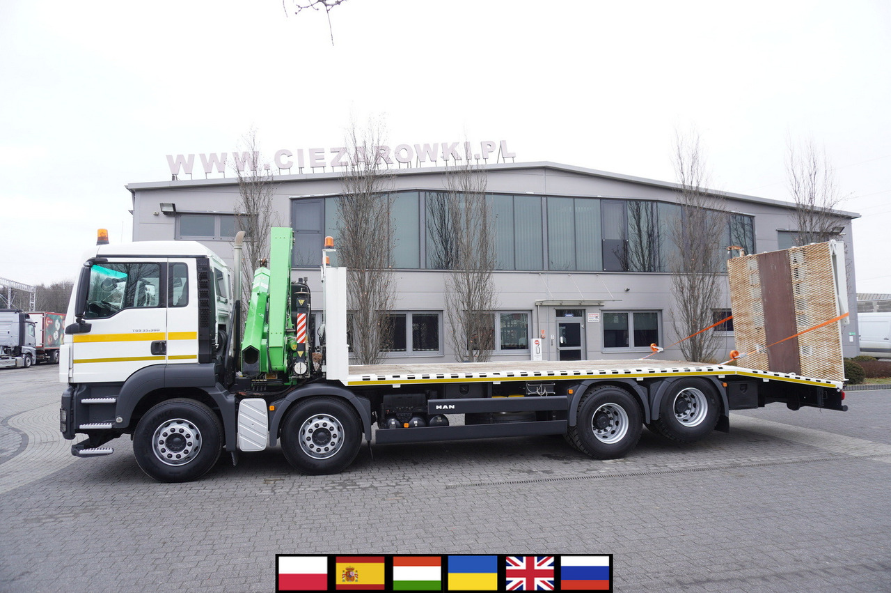 MAN TGS 35.360 E5 8x2 / HDS HIAB XS 166 HIDUO / 6.2 t lifting capacity / 12 m reach - Araba taşıyıcı kamyon, Vinçli kamyon: fotoğraf 1 MAN TGS 35.360 E5 8x2 / HDS HIAB XS 166 HIDUO / 6.2 t lifting capacity / 12 m reach - Araba taşıyıcı kamyon, Vinçli kamyon: fotoğraf 1