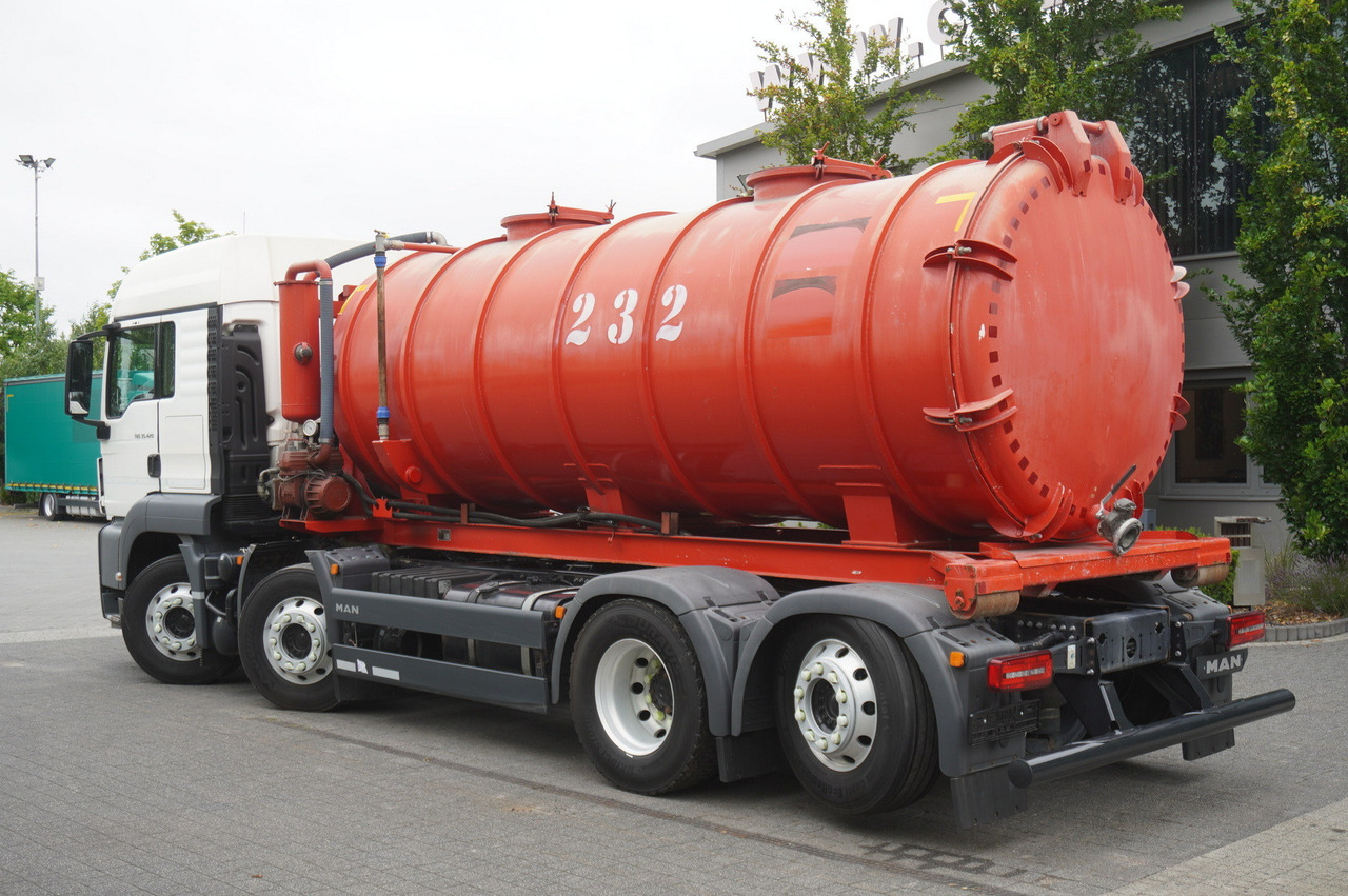 MAN TGS 35.420 8×2 / NEW septic barrel 13000 L / 3 steered axles - Tanker kamyon: fotoğraf 3 MAN TGS 35.420 8×2 / NEW septic barrel 13000 L / 3 steered axles - Tanker kamyon: fotoğraf 3