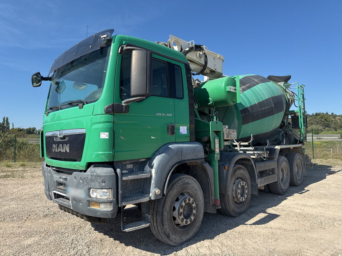 MAN TGS 35.480 8x4 Concrete Mixer Pump truck / Putzmeister M24-3 / 1600 MTH! - Mobil beton pompası: fotoğraf 2 MAN TGS 35.480 8x4 Concrete Mixer Pump truck / Putzmeister M24-3 / 1600 MTH! - Mobil beton pompası: fotoğraf 2