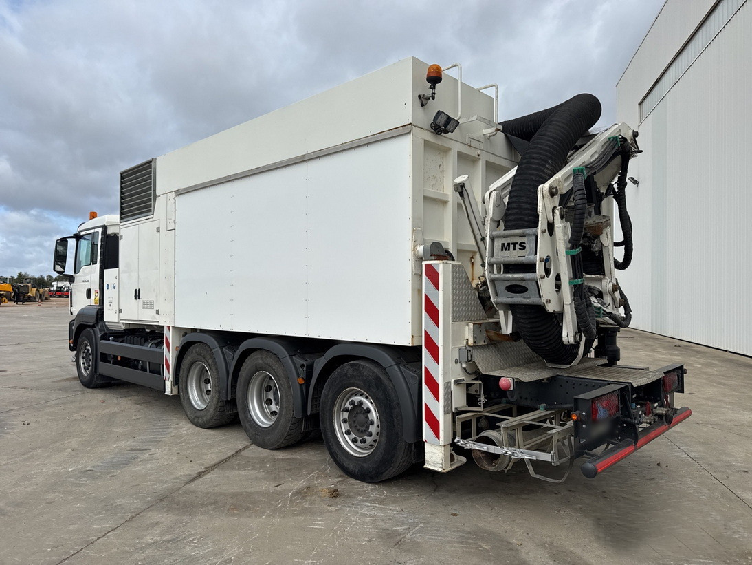 MAN TGS 35.480 8x4 / MTS 4A14T 36.000V vacuum truck / 10 m3 - Vidanjör: fotoğraf 5 MAN TGS 35.480 8x4 / MTS 4A14T 36.000V vacuum truck / 10 m3 - Vidanjör: fotoğraf 5