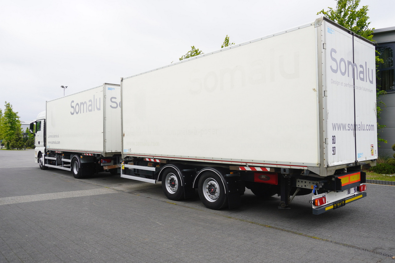 MAN TGX 18.430 / 18 EPAL box / Fruehauf 18 EPAL box trailer / 2021 - Kapalı kasa kamyon: fotoğraf 3 MAN TGX 18.430 / 18 EPAL box / Fruehauf 18 EPAL box trailer / 2021 - Kapalı kasa kamyon: fotoğraf 3