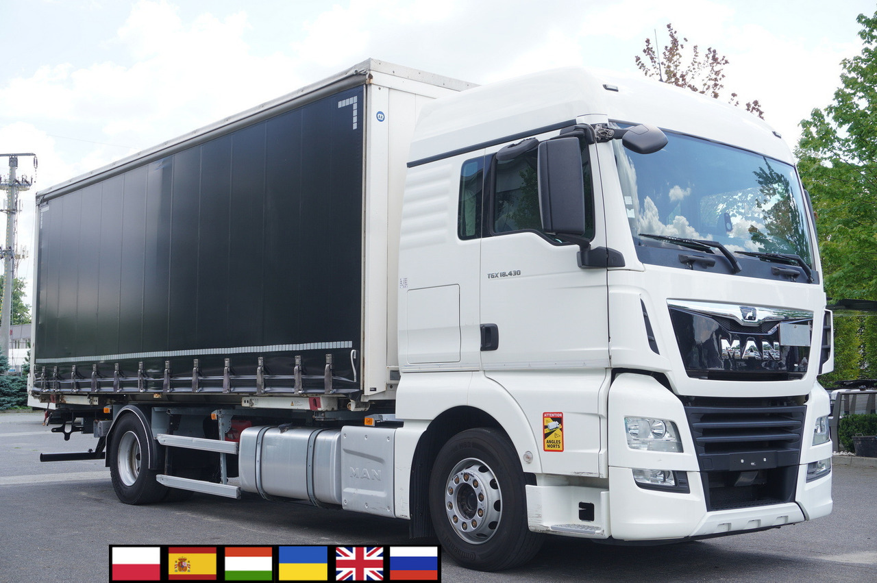MAN TGX 18.430 / Curtainsider 18 EPAL / sleeping cab / 2021 - Tenteli kamyon: fotoğraf 1 MAN TGX 18.430 / Curtainsider 18 EPAL / sleeping cab / 2021 - Tenteli kamyon: fotoğraf 1