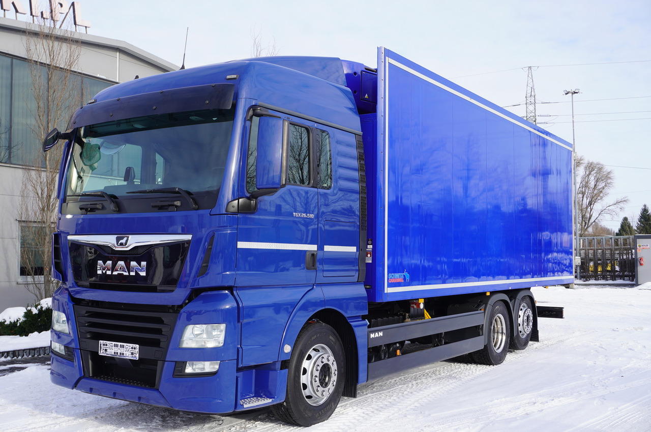 MAN TGX 26.510 6×2 E6 2021 / ATP/FRC / Schmitz FLOWER refrigerator 19 pallets / steering axle / 2 units - Refrijeratör kamyon: fotoğraf 3 MAN TGX 26.510 6×2 E6 2021 / ATP/FRC / Schmitz FLOWER refrigerator 19 pallets / steering axle / 2 units - Refrijeratör kamyon: fotoğraf 3