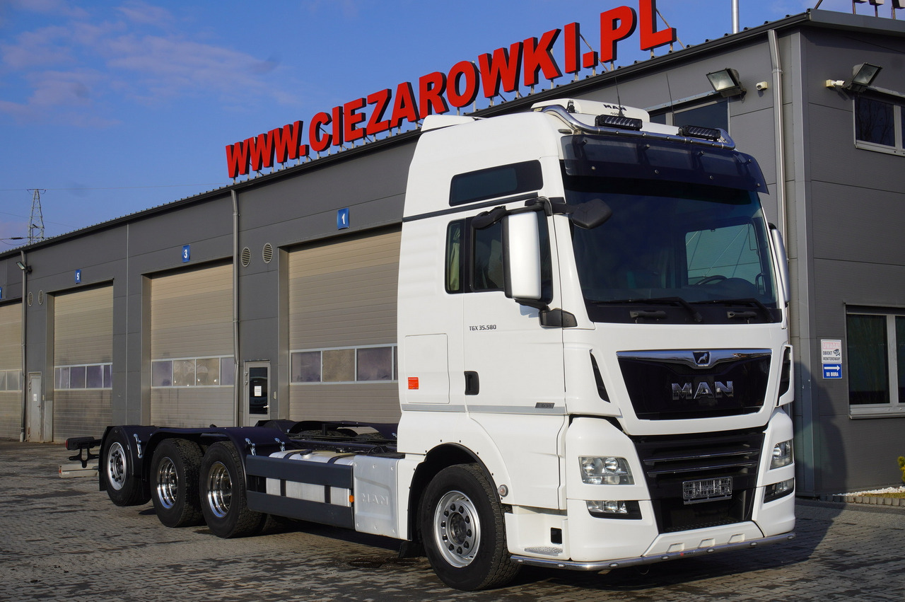MAN TGX 35.580 E6 8x4/4 - 8.8m chassis frame - Şasi kamyon: fotoğraf 1 MAN TGX 35.580 E6 8x4/4 - 8.8m chassis frame - Şasi kamyon: fotoğraf 1