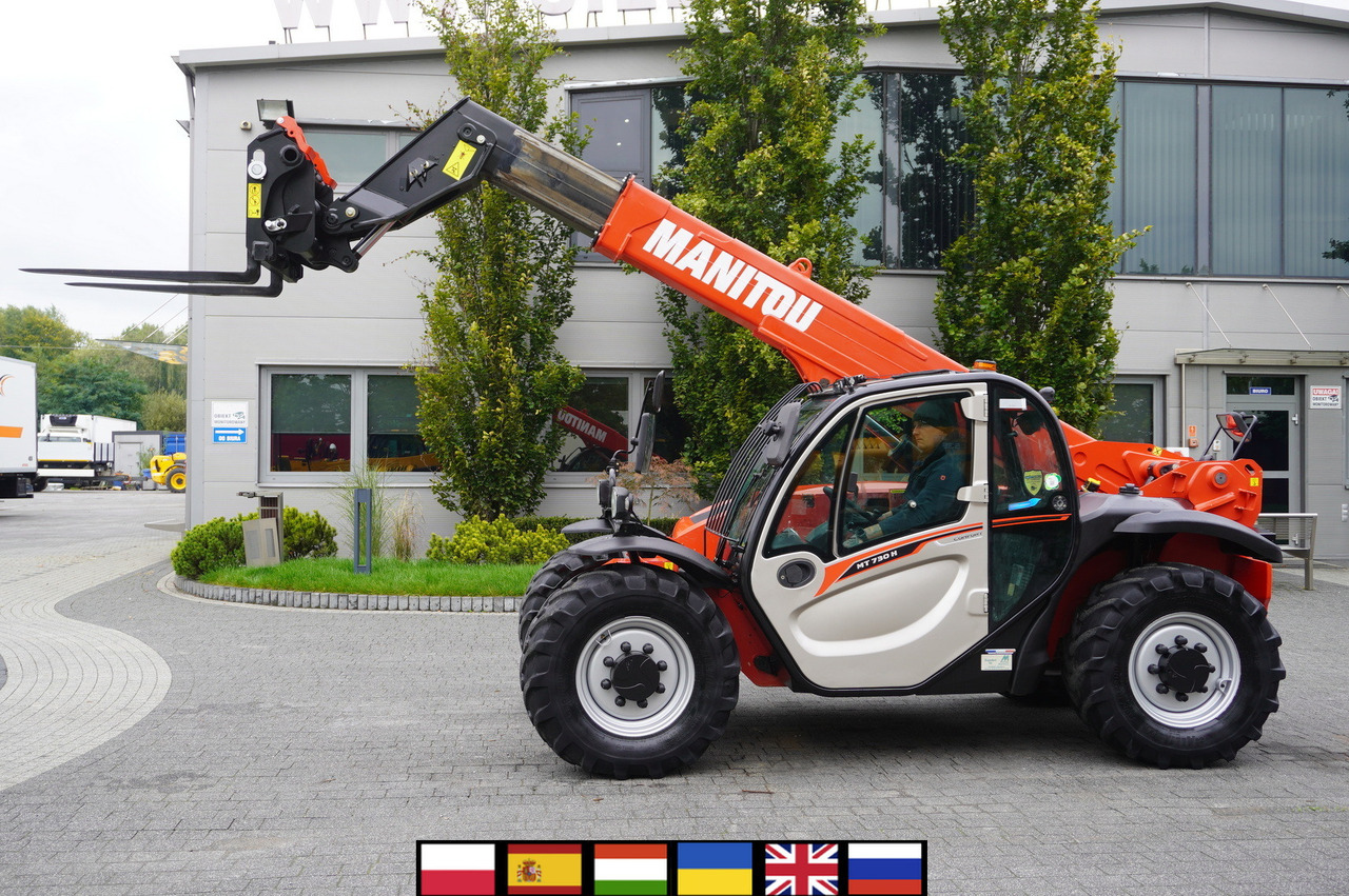 MANITOU MT 730 H / 7 m reach / 3 t / height 190 cm / 2900 MTH! / Joystick - Teleskopik tekerlekli yükleyici: fotoğraf 1 MANITOU MT 730 H / 7 m reach / 3 t / height 190 cm / 2900 MTH! / Joystick - Teleskopik tekerlekli yükleyici: fotoğraf 1