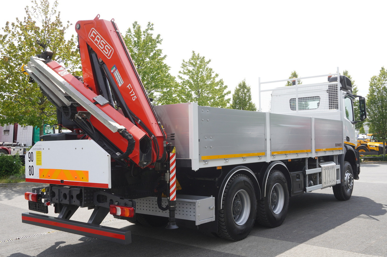 Mobil vinç MERCEDES-BENZ AROCS 2636 Flatbed / HDS FASSI F175 7.7 T / 150,000 km: fotoğraf 8