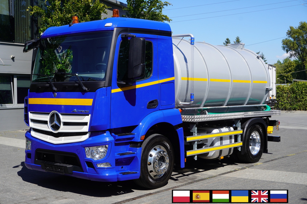 MERCEDES-BENZ Actros 18.35 LS / Body NEW septic tank (08/2025) 11000 l / 280000 kilometers! - Sıvı gübre tankeri: fotoğraf 1 MERCEDES-BENZ Actros 18.35 LS / Body NEW septic tank (08/2025) 11000 l / 280000 kilometers! - Sıvı gübre tankeri: fotoğraf 1