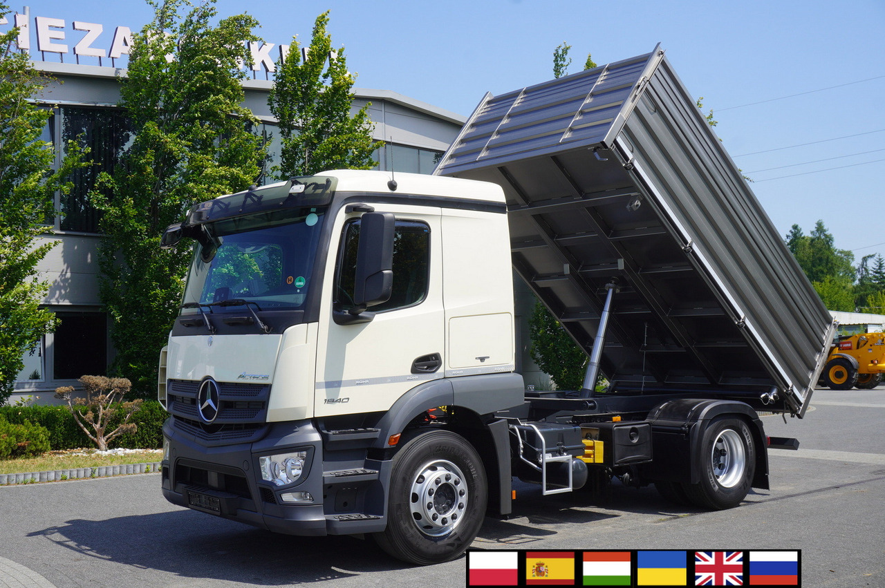 MERCEDES-BENZ Actros 1840 / New 3-side tipper 10 EPAL / Diff. lock / Load cap 10 t - Damperli kamyon: fotoğraf 1 MERCEDES-BENZ Actros 1840 / New 3-side tipper 10 EPAL / Diff. lock / Load cap 10 t - Damperli kamyon: fotoğraf 1