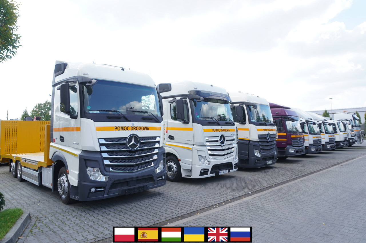 MERCEDES-BENZ Actros 1845 / NEW TOW TRUCK PLATFORM/ Sleeper cab / several units - Araba taşıyıcı kamyon: fotoğraf 1 MERCEDES-BENZ Actros 1845 / NEW TOW TRUCK PLATFORM/ Sleeper cab / several units - Araba taşıyıcı kamyon: fotoğraf 1