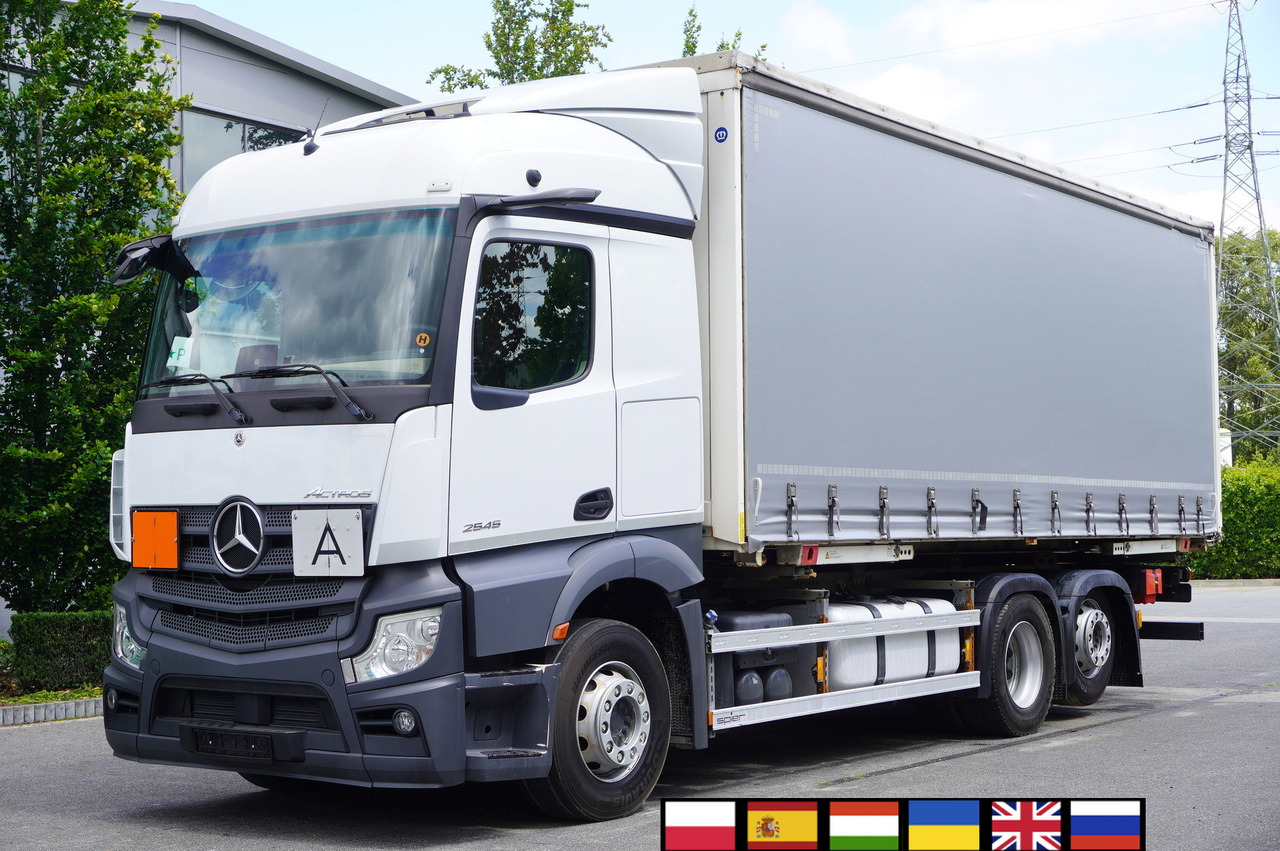 MERCEDES-BENZ Actros 2545 6×2 MP5 / ADR AT / Curtainsider 18 EPAL - Tenteli kamyon: fotoğraf 1 MERCEDES-BENZ Actros 2545 6×2 MP5 / ADR AT / Curtainsider 18 EPAL - Tenteli kamyon: fotoğraf 1