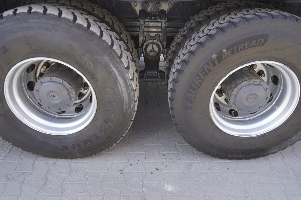 Sal/ Açık kasa kamyon, Vinçli kamyon MERCEDES-BENZ Actros 2641 6×4 E5 / Crane / Dumper / 110000 km!: fotoğraf 20