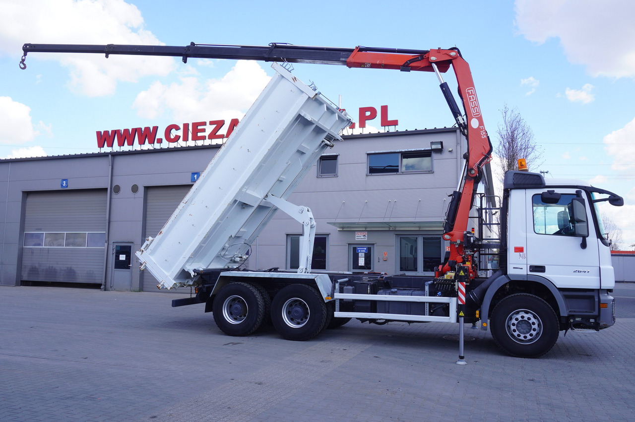 MERCEDES-BENZ Actros 2641 6×4 E5 / Crane / Dumper / 110000 km! - Vinçli kamyon, Vinçli kamyon: fotoğraf 3 MERCEDES-BENZ Actros 2641 6×4 E5 / Crane / Dumper / 110000 km! - Vinçli kamyon, Vinçli kamyon: fotoğraf 3